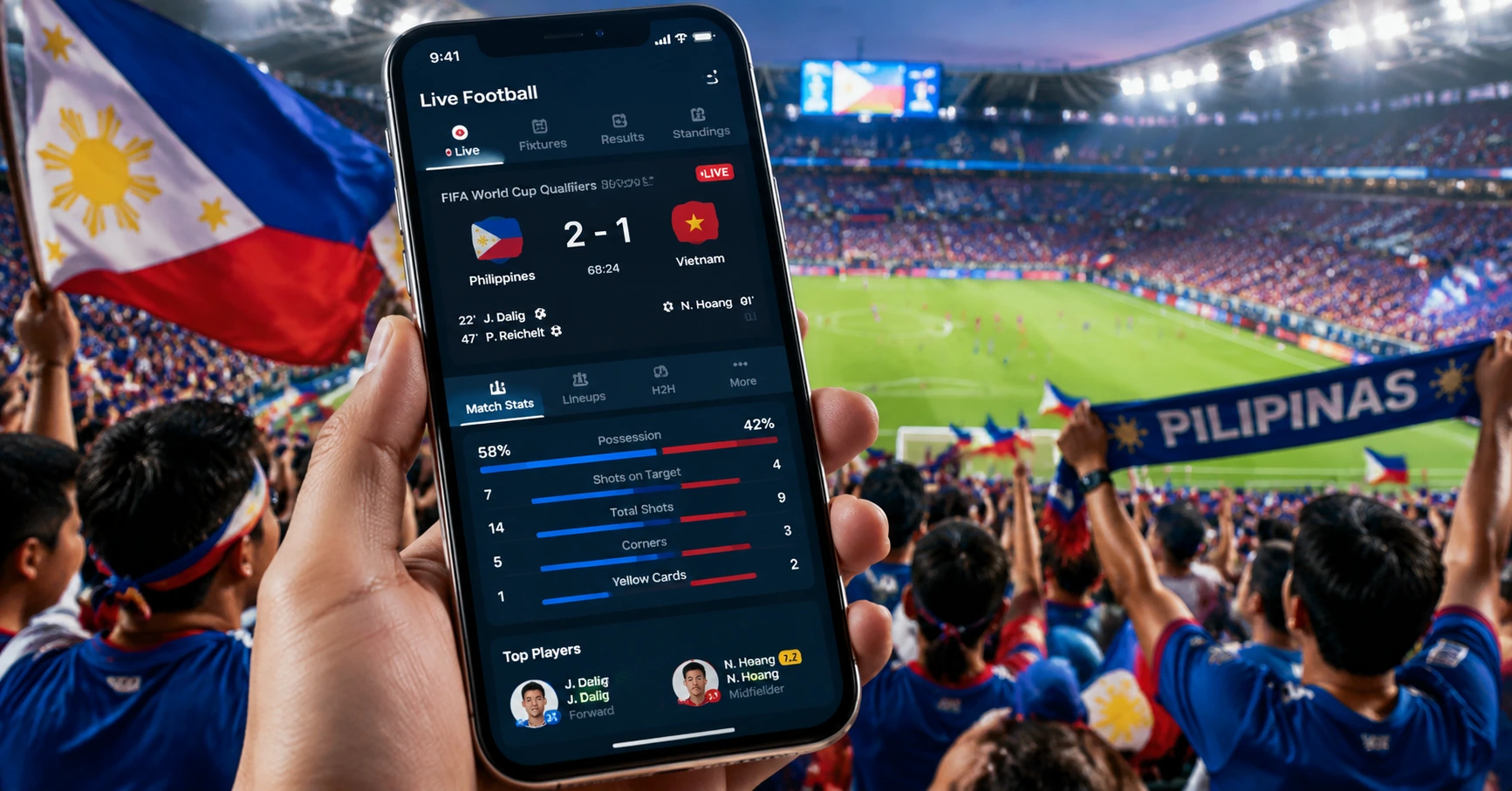 Explore the Bouncingball8 app for Filipino Football Fans - image 1